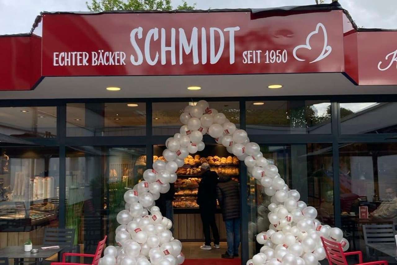 Bäcker Schmidt Ladenfront in Köln