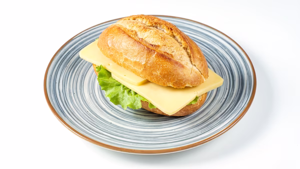 Brötchen mit Gouda