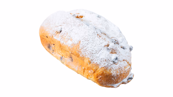 Quarkstuten mit Rosinen