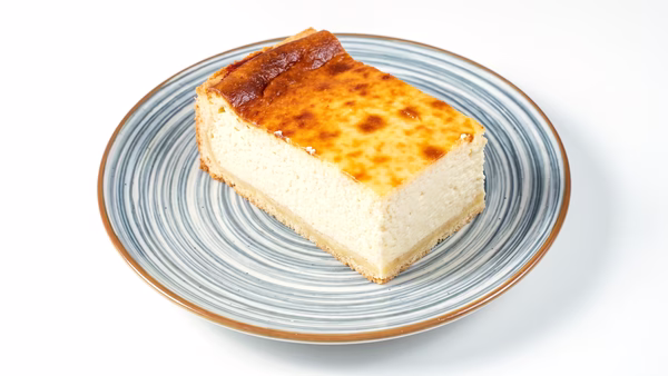 Stück Käsekuchen